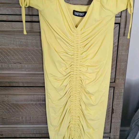 Babyboo yellow dress - Picture 2 of 2